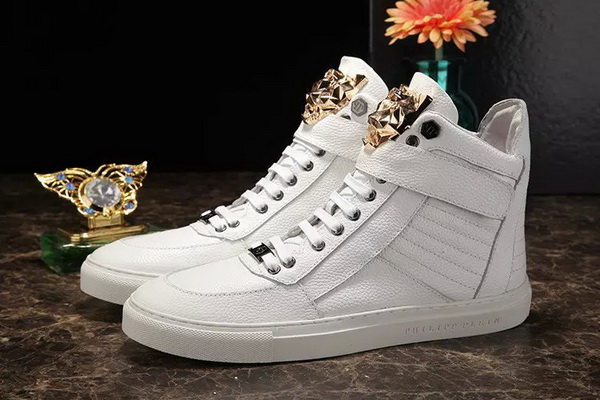 PhiliPP Plein High-Top Fashion Men Shoes--050